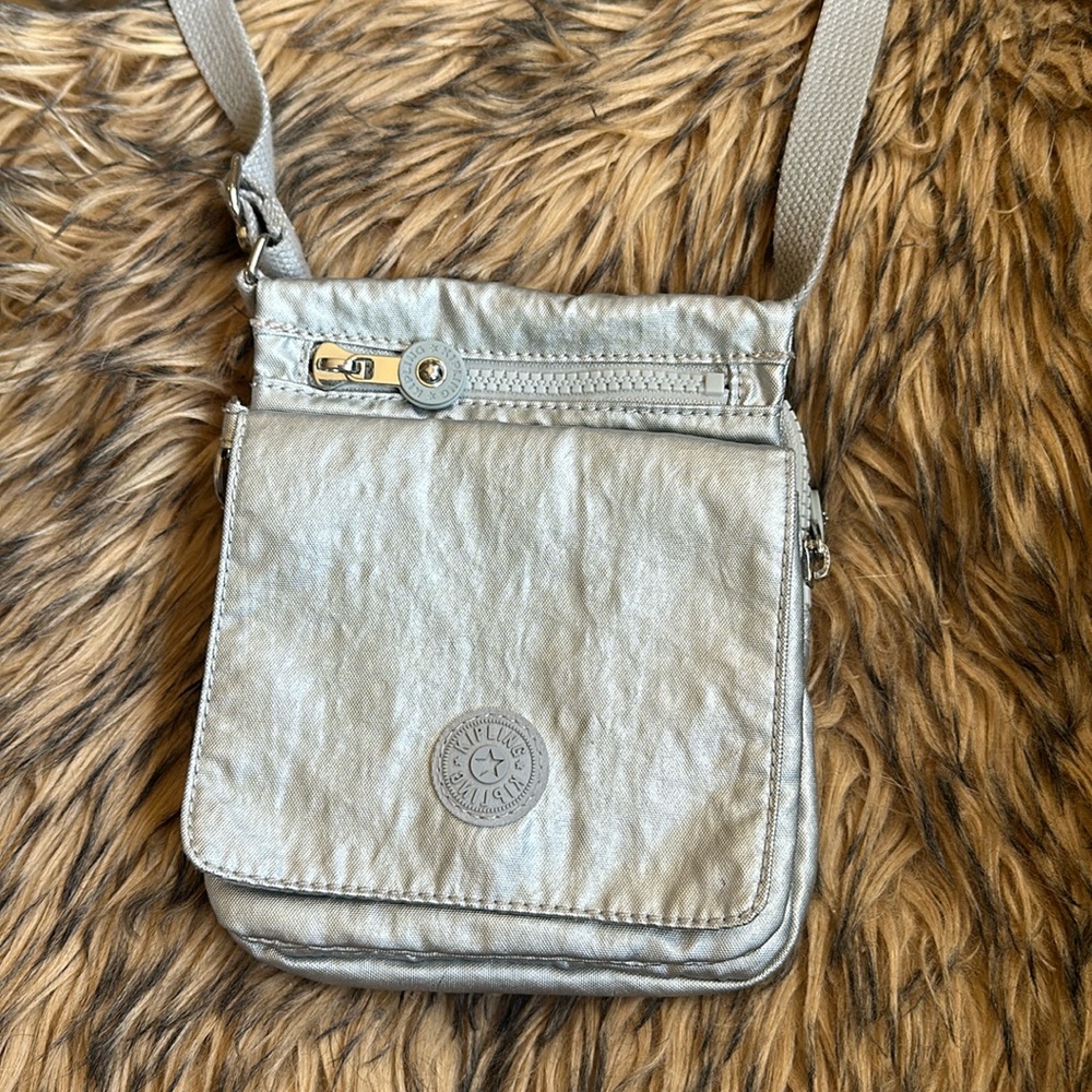 Kipling Silver Mini Bag